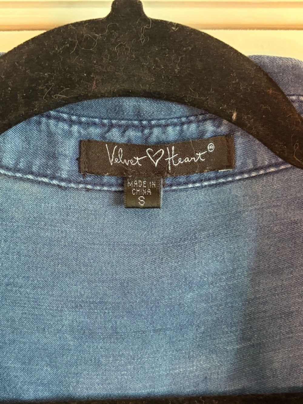 Velvet Heart Dark Blue Denim Utility Jumpsuit - Picture 2 of 8